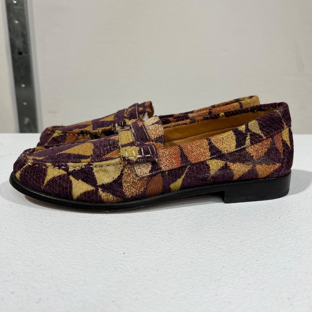$450 NEW RE/DONE PRINTED LOAFERS SZ 40 9 - Picture 5 of 7